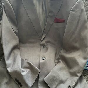 FUBU the Collection Men's Gray Blazer 42L